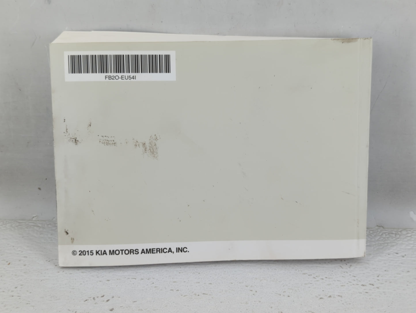 2015 Kia Soul Owners Manual Book Guide OEM Used Auto Parts - Oemusedautoparts1.com