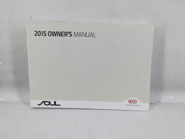 2015 Kia Soul Owners Manual Book Guide P/N:FB20-EU47D OEM Used Auto Parts - Oemusedautoparts1.com