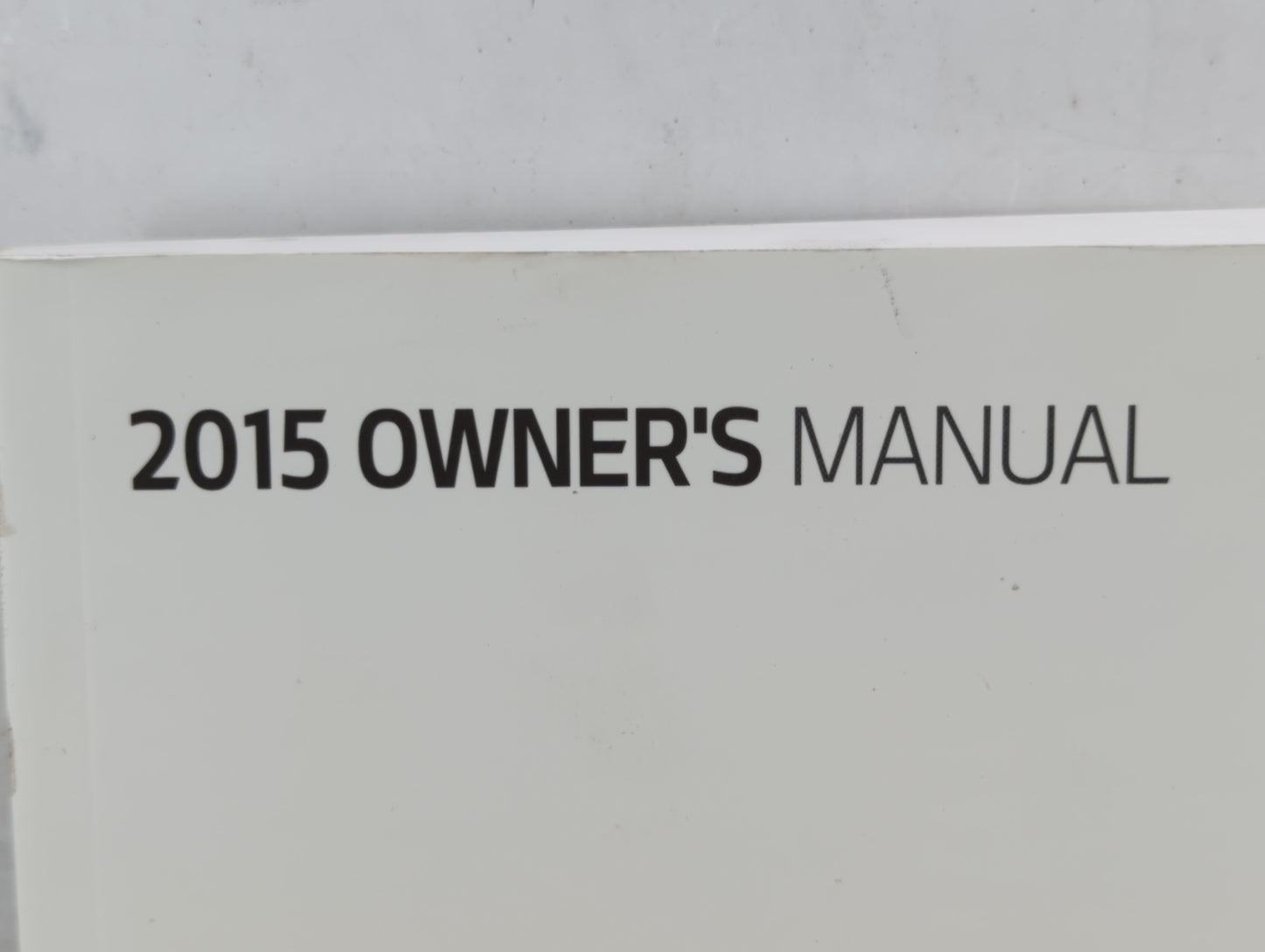 2015 Kia Soul Owners Manual Book Guide P/N:FB20-EU47D OEM Used Auto Parts - Oemusedautoparts1.com