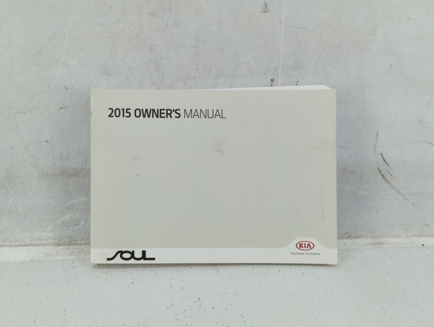 2015 Kia Soul Owners Manual Book Guide P/N:FB20-EU4NG OEM Used Auto Parts - Oemusedautoparts1.com