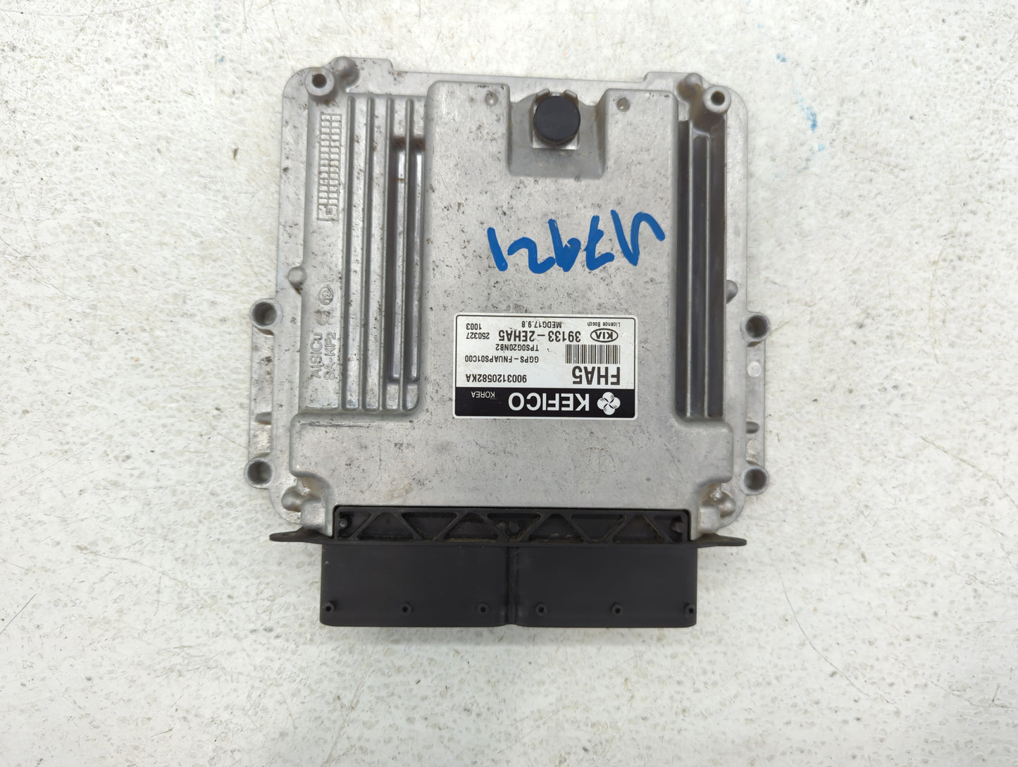 2015 Kia Soul PCM Engine Control Computer ECU ECM PCU OEM P/N:39133-2EHA5 Fits OEM Used Auto Parts - Oemusedautoparts1.com