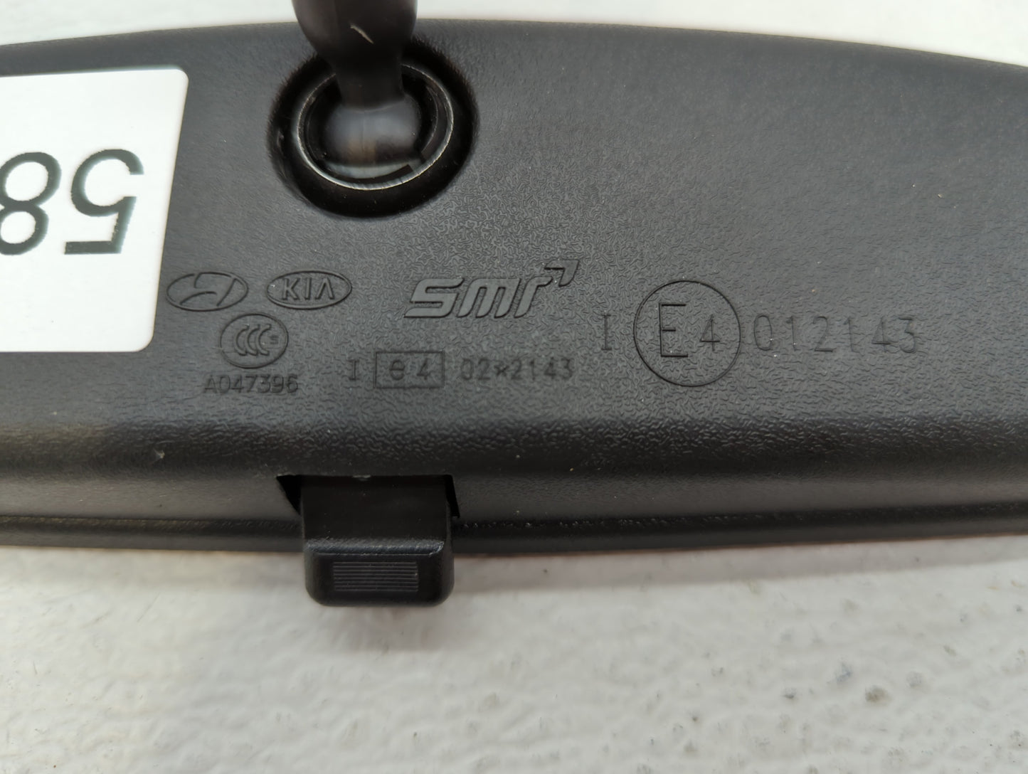 2010-2021 Kia Soul Interior Rear View Mirror Replacement OEM P/N:E4012143 Fits OEM Used Auto Parts - Oemusedautoparts1.com