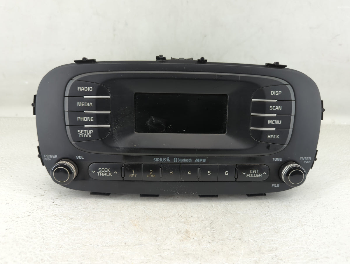 2014-2016 Kia Soul Am Fm Cd Player Radio Receiver 582321 - Oemusedautoparts1.com
