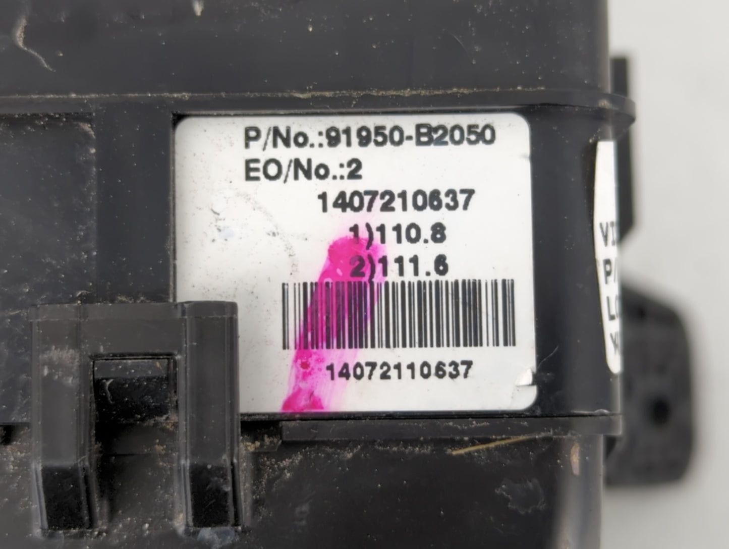 2015 Kia Soul Fusebox Fuse Box Panel Relay Module P/N:91950-B2050 91415B2160 Fits OEM Used Auto Parts - Oemusedautoparts1.co