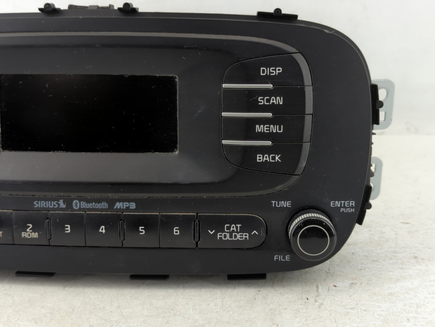 2014-2016 Kia Soul Radio AM FM Cd Player Receiver Replacement P/N:96170-B2090CA Fits Fits 2014 2015 2016 OEM Used Auto Parts
