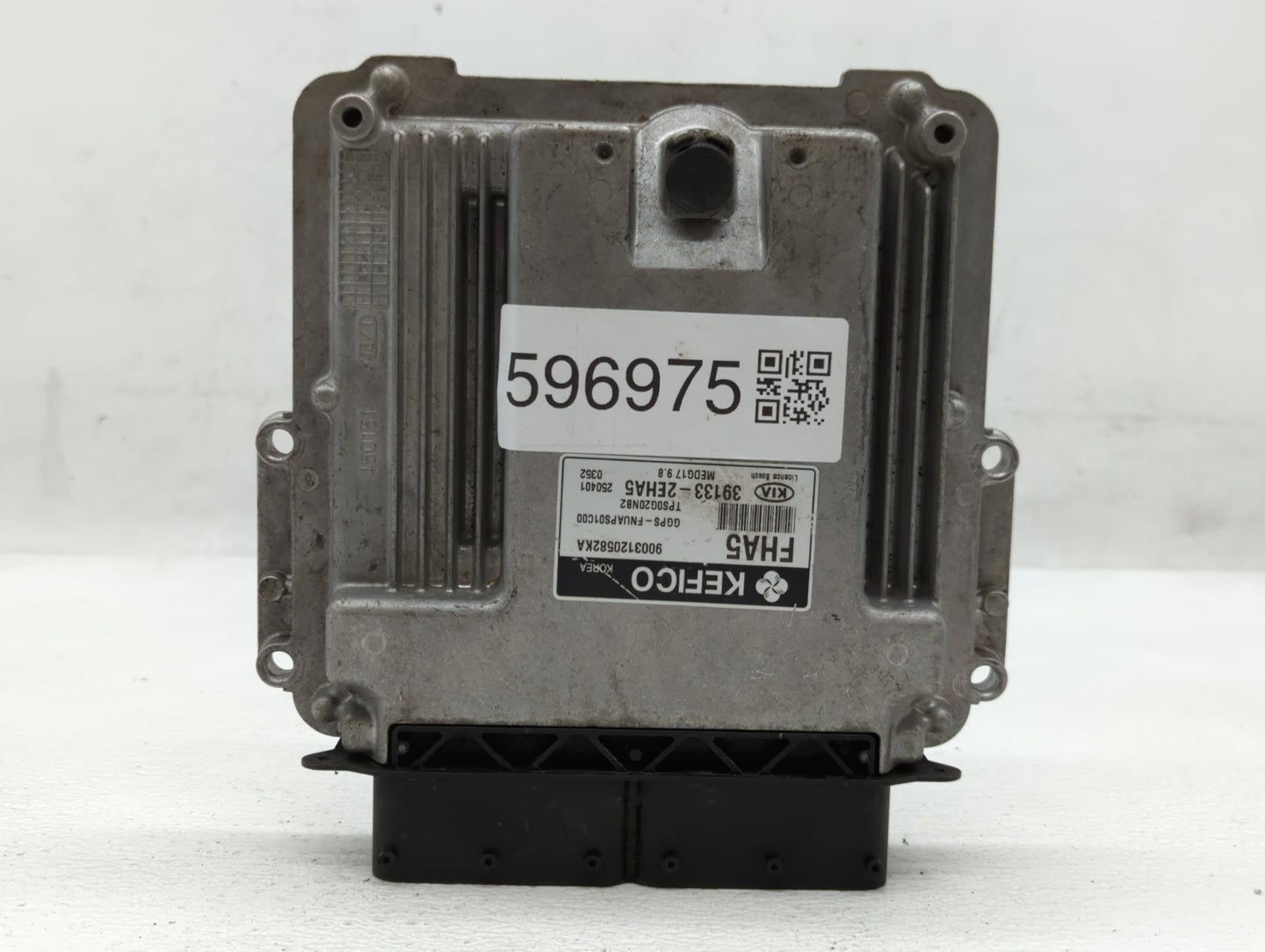 2015 Kia Soul PCM Engine Control Computer ECU ECM PCU OEM P/N:39133-2EHA5 Fits OEM Used Auto Parts - Oemusedautoparts1.com