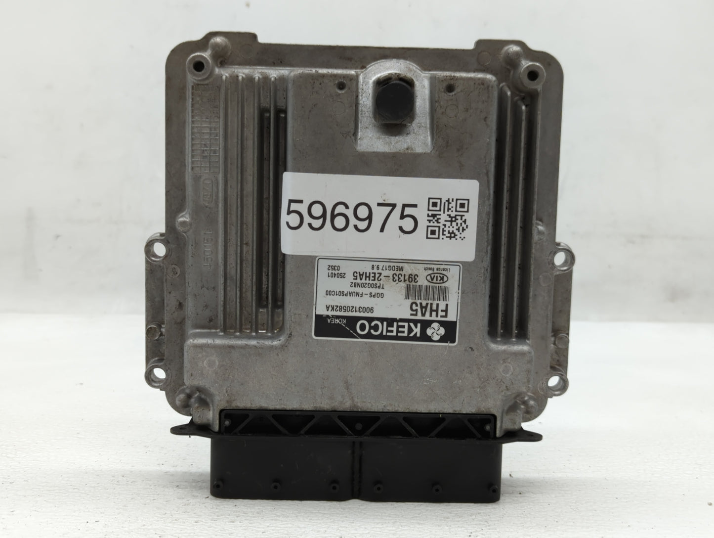2015 Kia Soul PCM Engine Control Computer ECU ECM PCU OEM P/N:39133-2EHA5 Fits OEM Used Auto Parts - Oemusedautoparts1.com