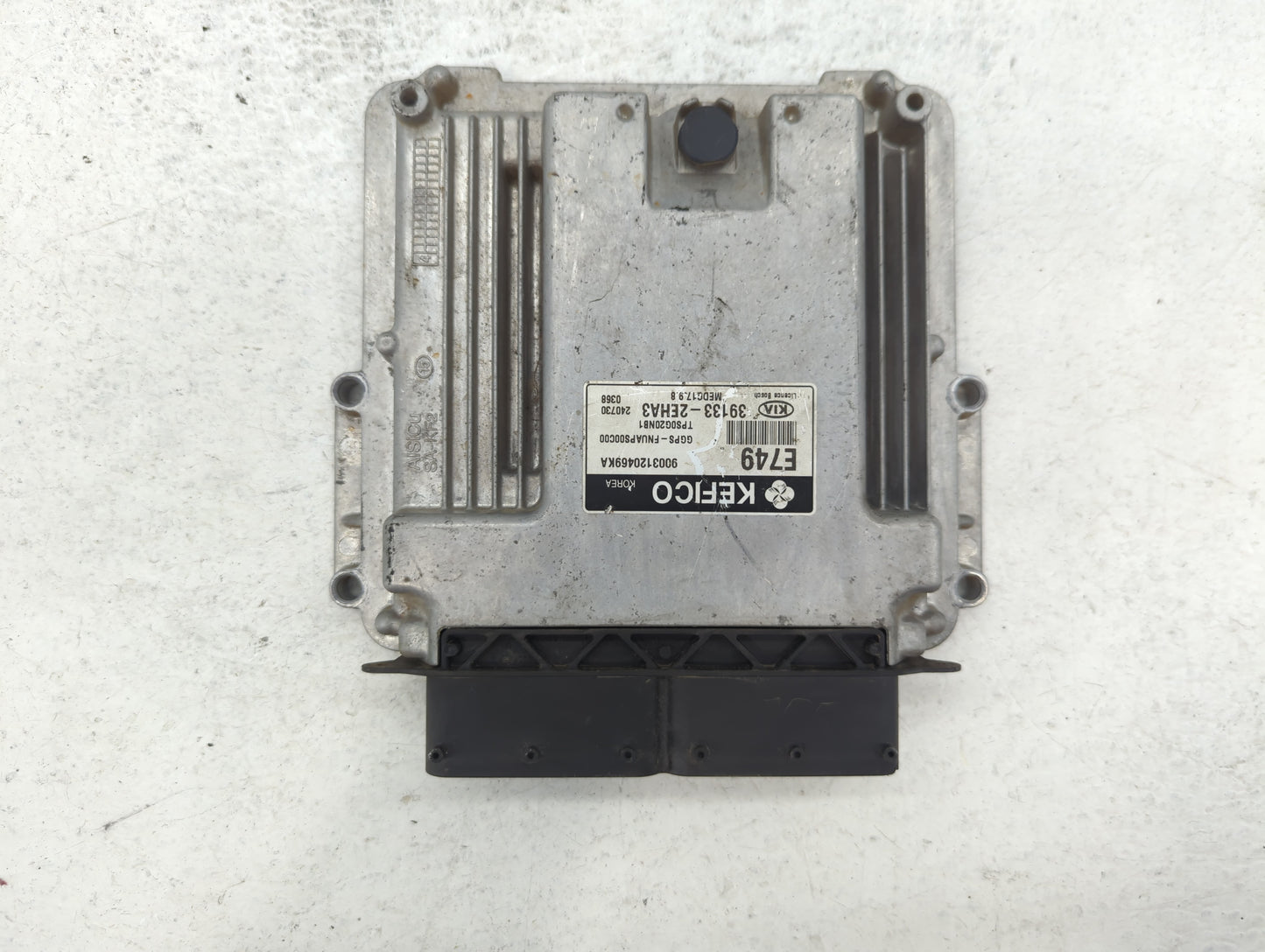 2015 Kia Soul PCM Engine Control Computer ECU ECM PCU OEM P/N:39133-2EHA3 Fits OEM Used Auto Parts - Oemusedautoparts1.com