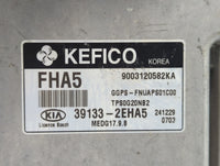 2015 Kia Soul PCM Engine Control Computer ECU ECM PCU OEM P/N:39133-2EHA5 Fits OEM Used Auto Parts - Oemusedautoparts1.com
