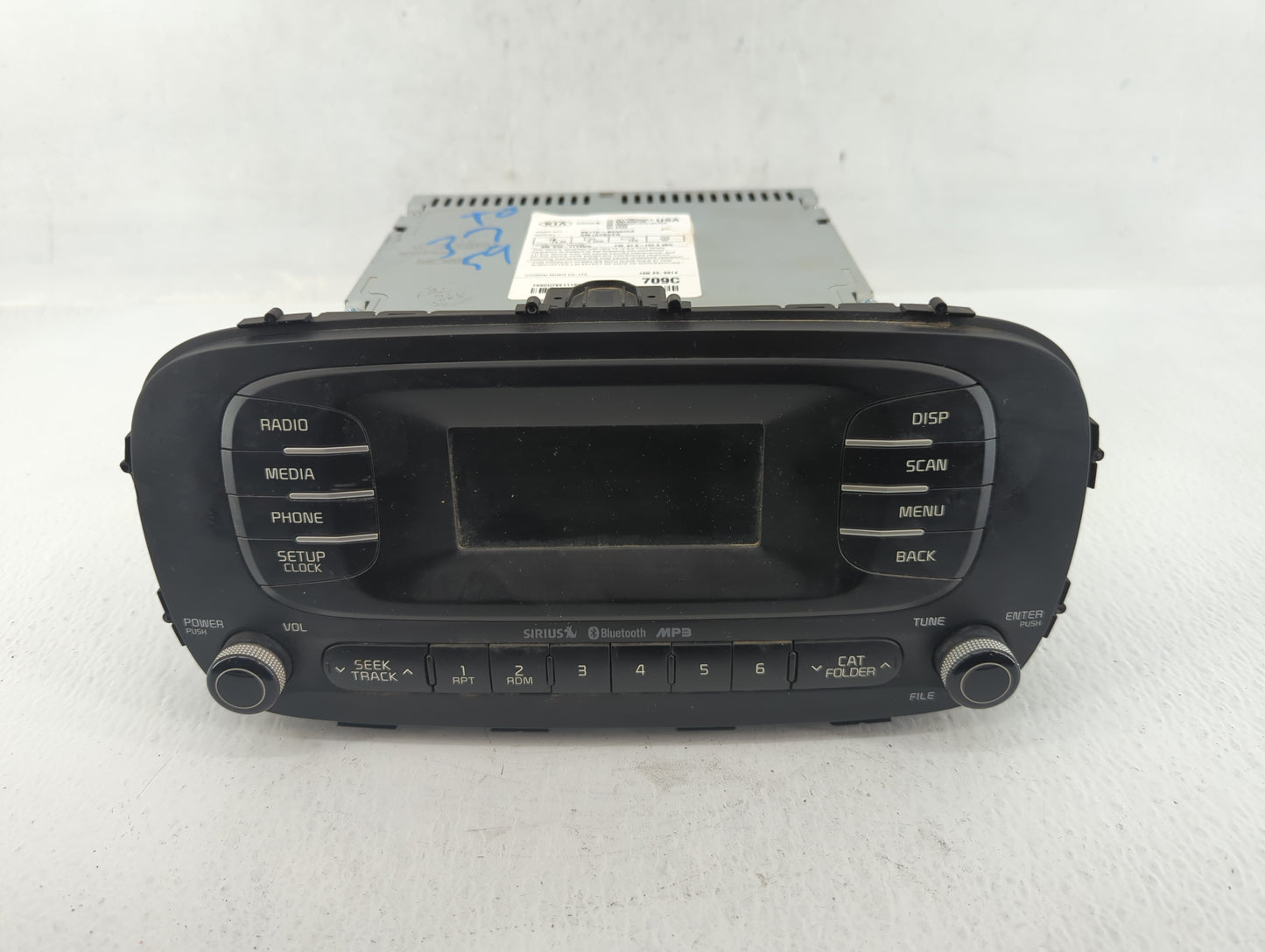2014-2016 Kia Soul Am Fm Cd Player Radio Receiver - Oemusedautoparts1.com