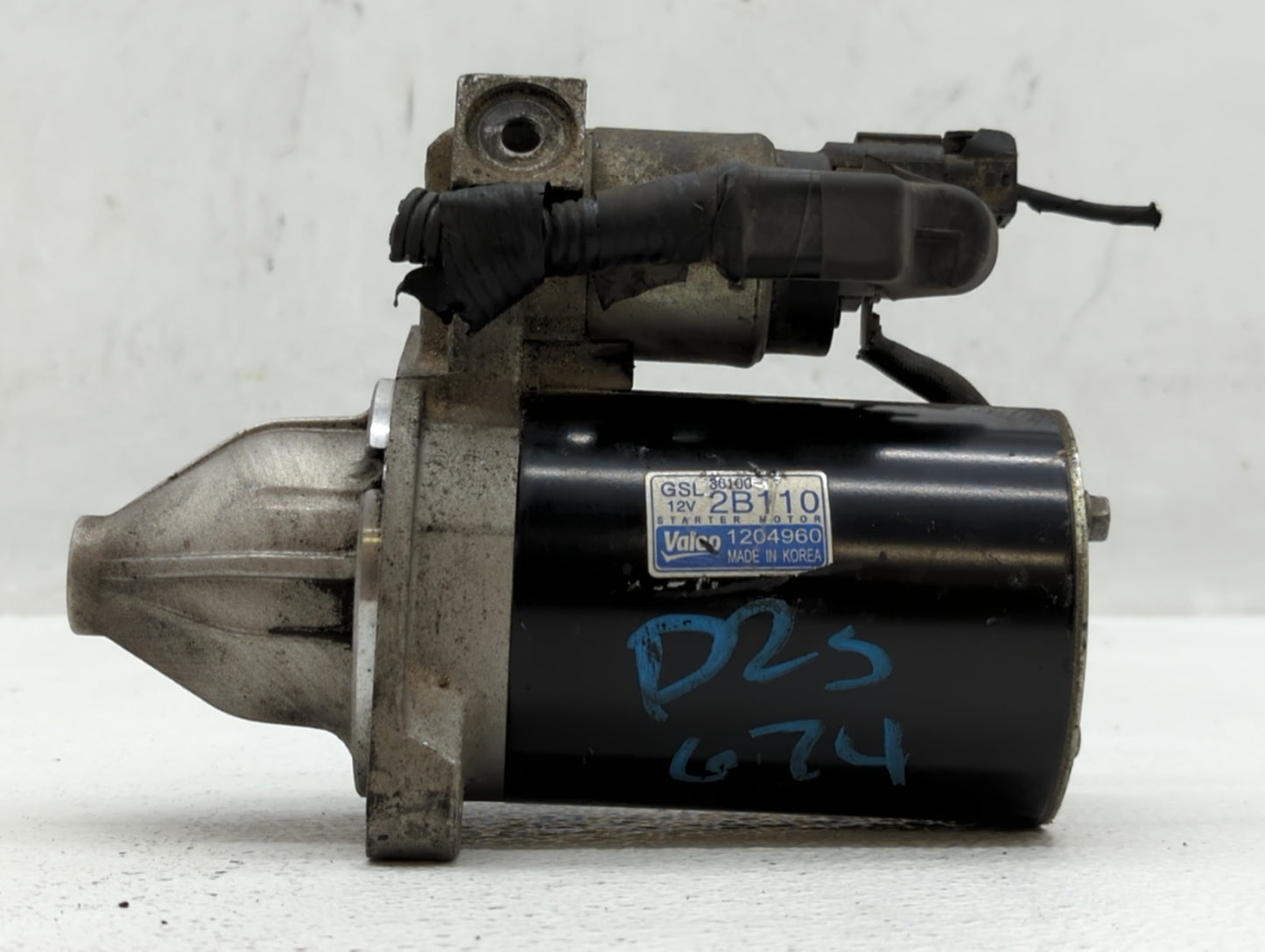 2014-2019 Kia Soul Car Starter Motor Solenoid OEM P/N:1204960 36100-2B110 Fits Fits 2014 2015 2016 2017 2018 2019 OEM Used A