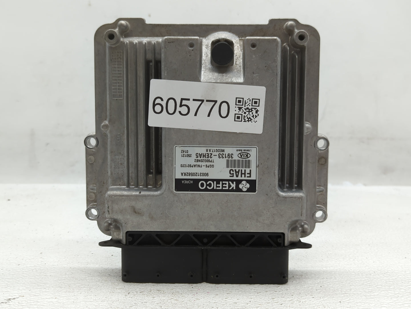 2015 Kia Soul PCM Engine Control Computer ECU ECM PCU OEM P/N:39133-2EHA5 Fits OEM Used Auto Parts - Oemusedautoparts1.com