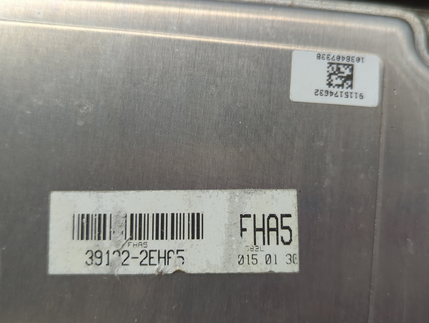 2015 Kia Soul PCM Engine Control Computer ECU ECM PCU OEM P/N:39133-2EHA5 Fits OEM Used Auto Parts - Oemusedautoparts1.com