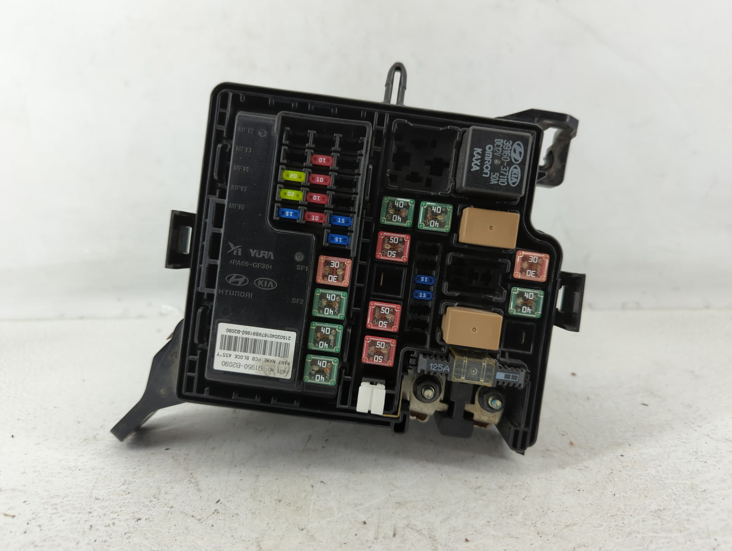 2015 Kia Soul Fusebox Fuse Box Panel Relay Module P/N:91950-B2050 Fits OEM Used Auto Parts - Oemusedautoparts1.com