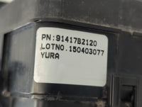 2015 Kia Soul Fusebox Fuse Box Panel Relay Module P/N:91417B2120 Fits OEM Used Auto Parts - Oemusedautoparts1.com