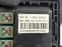 2015 Kia Soul Fusebox Fuse Box Panel Relay Module P/N:91950-B2090 Fits OEM Used Auto Parts - Oemusedautoparts1.com