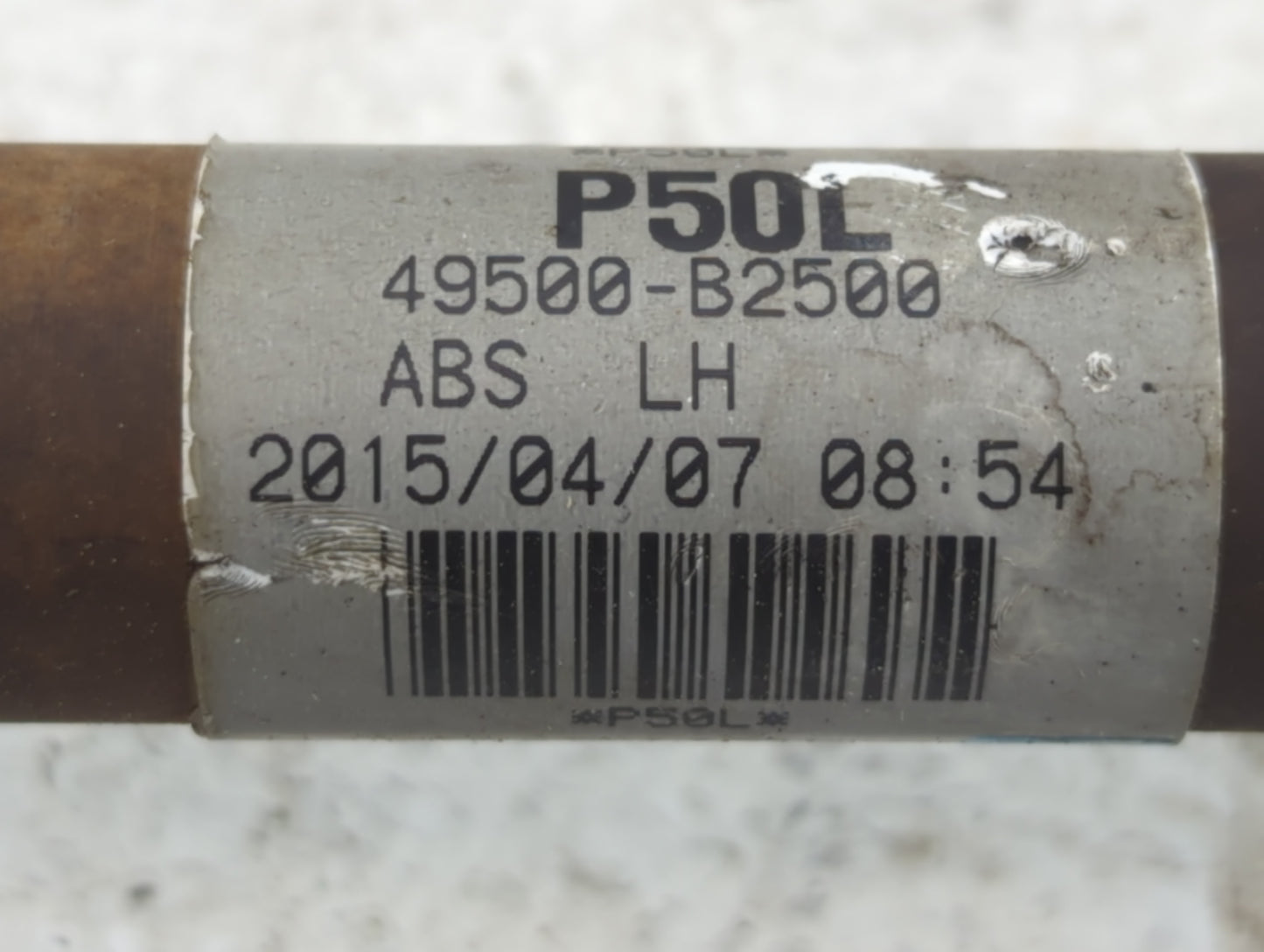 2014-2019 Kia Soul Axle Shaft Front Driver Cv C/v - Oemusedautoparts1.com