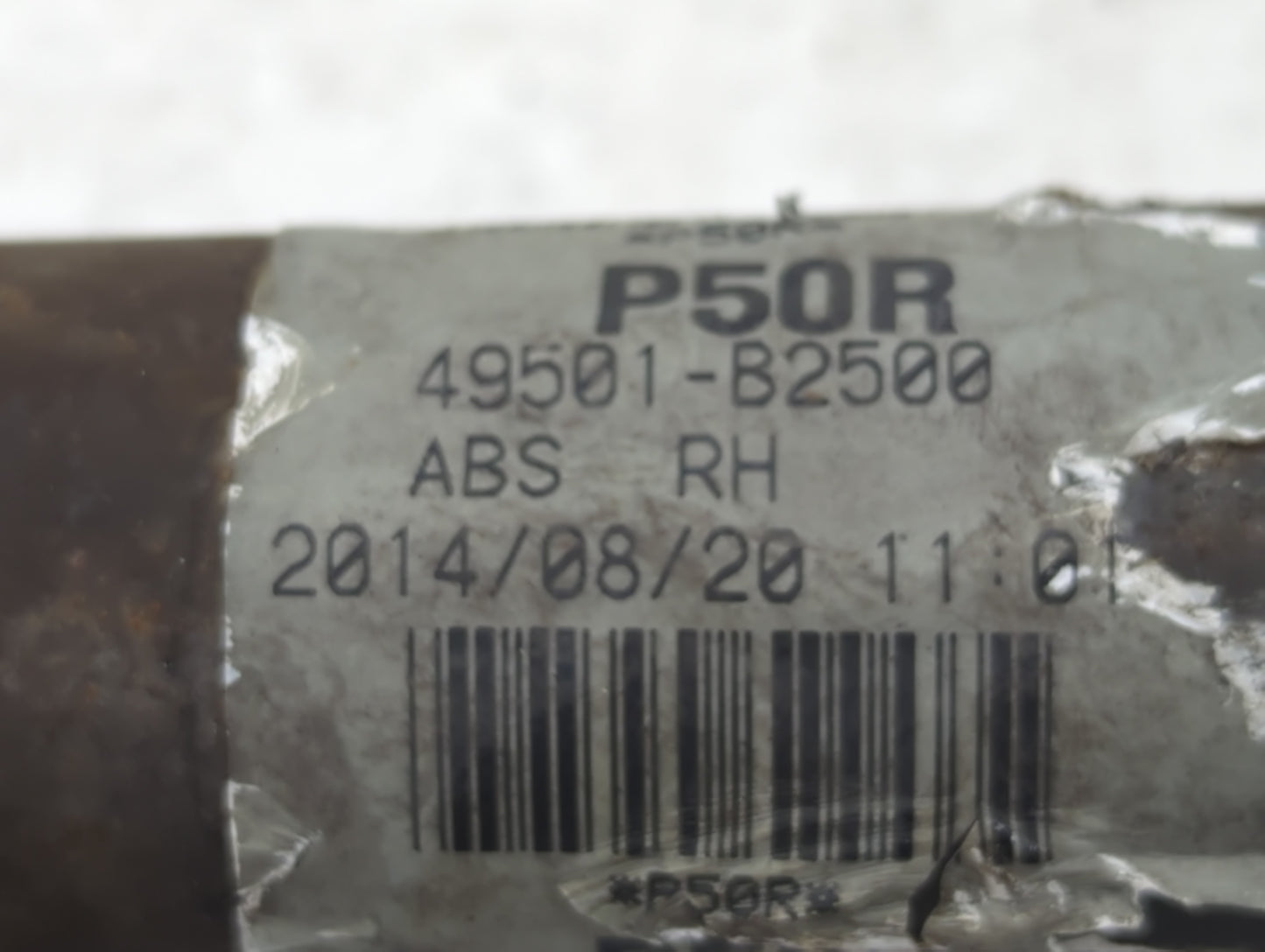 2014-2019 Kia Soul Axle Shaft Front Passenger Cv C/v - Oemusedautoparts1.com