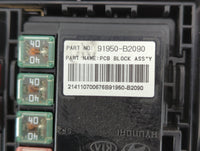 2015 Kia Soul Fusebox Fuse Box Panel Relay Module P/N:91415B2160 Fits OEM Used Auto Parts - Oemusedautoparts1.com