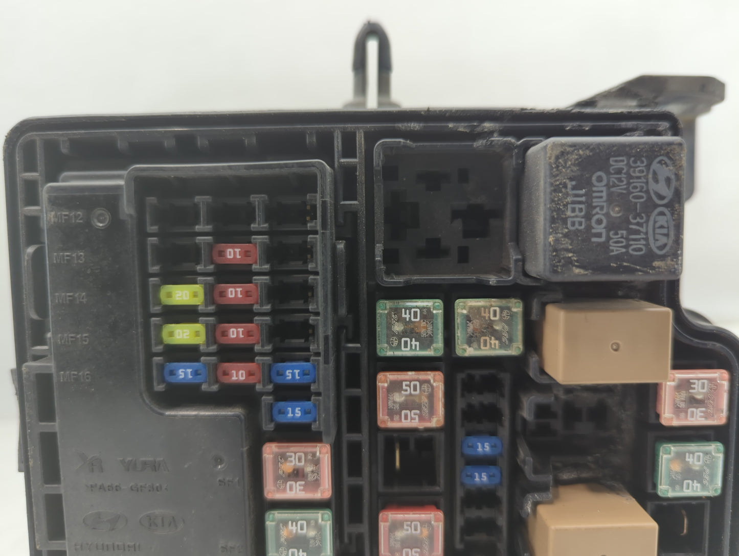 2015 Kia Soul Fusebox Fuse Box Panel Relay Module P/N:91417B2120 Fits OEM Used Auto Parts - Oemusedautoparts1.com