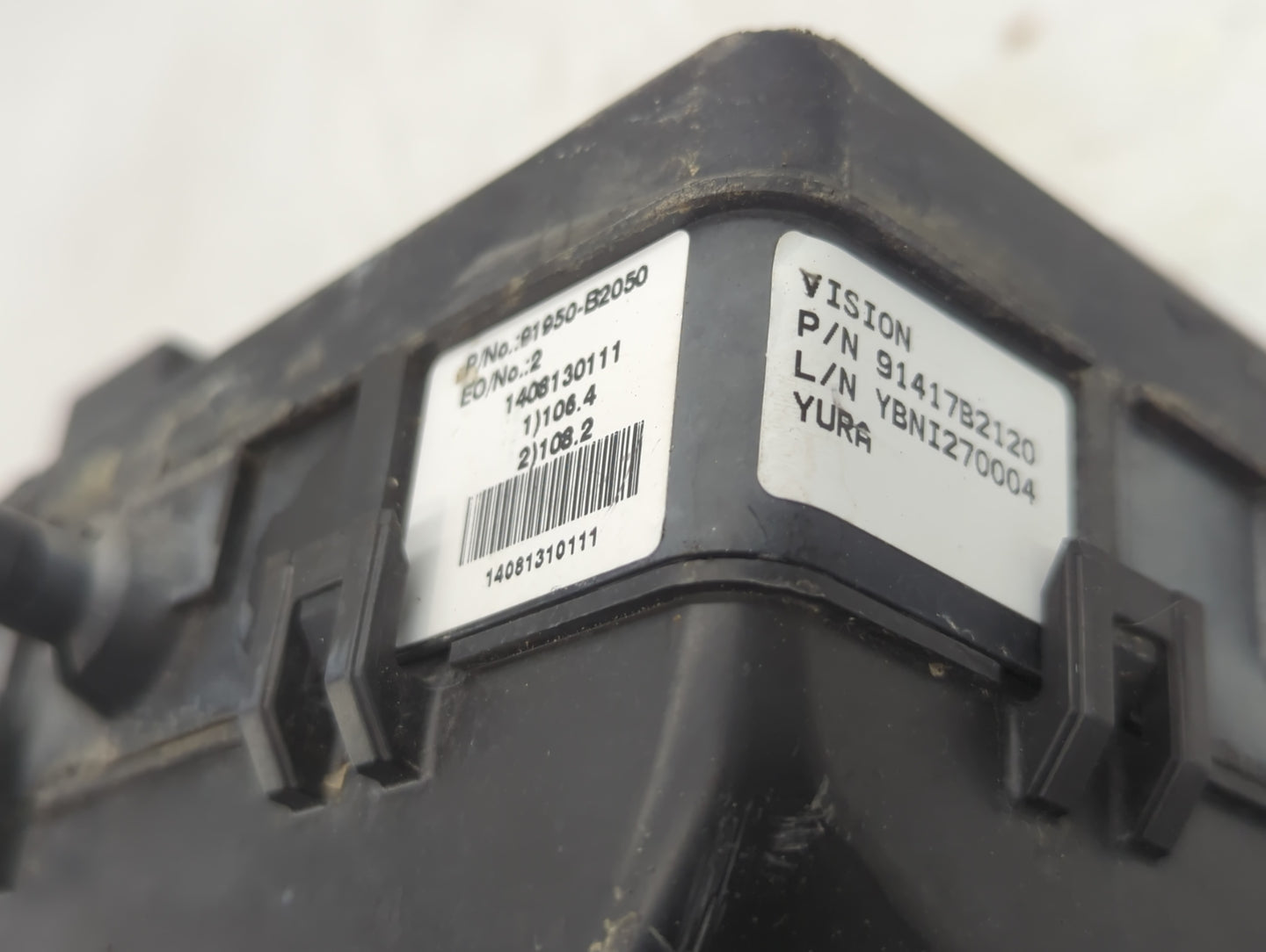 2015 Kia Soul Fusebox Fuse Box Panel Relay Module P/N:91417B2120 Fits OEM Used Auto Parts - Oemusedautoparts1.com