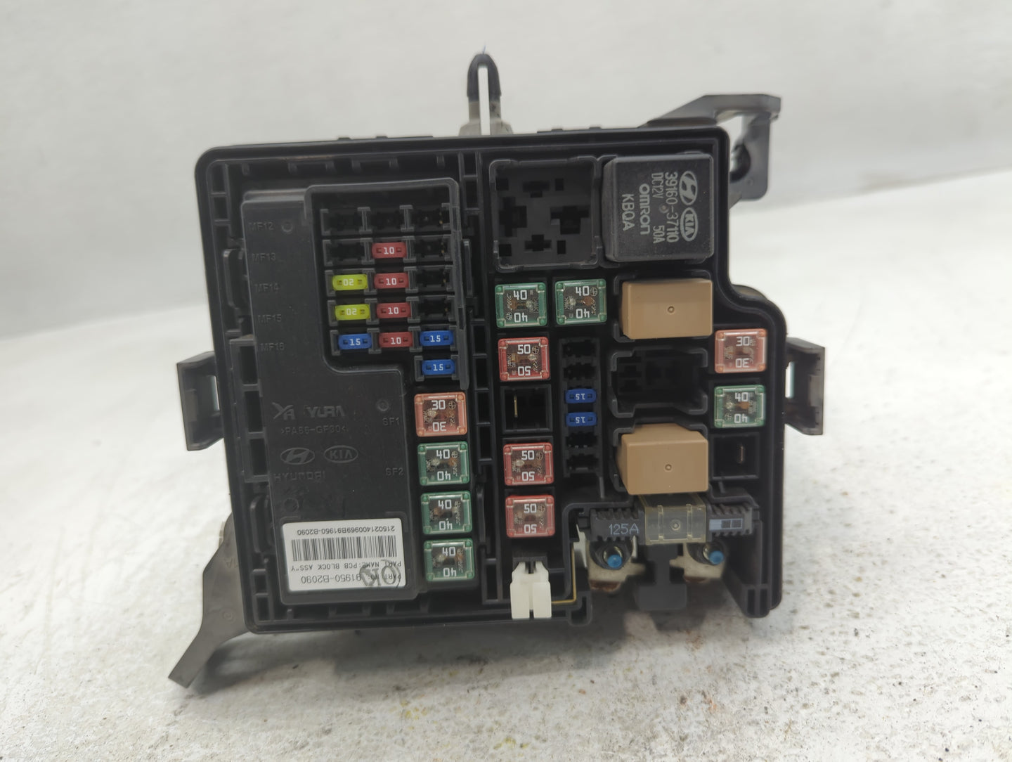2015 Kia Soul Fusebox Fuse Box Panel Relay Module P/N:91415B2160 Fits OEM Used Auto Parts - Oemusedautoparts1.com