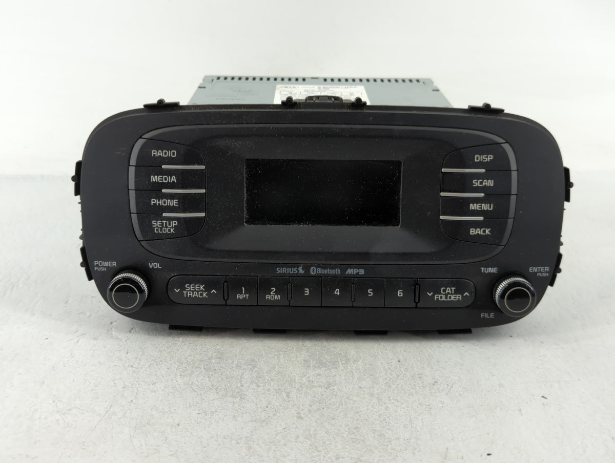 2014-2016 Kia Soul Am Fm Cd Player Radio Receiver 655435 - Oemusedautoparts1.com