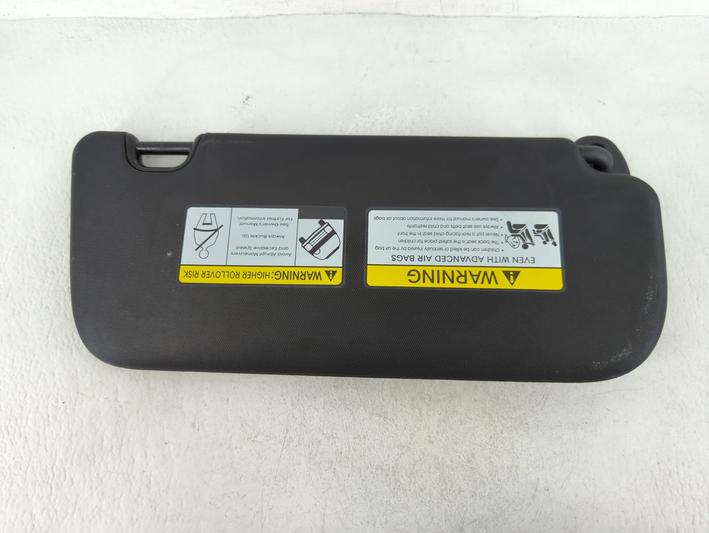 2014-2019 Kia Soul Sun Visor Shade Replacement Driver Left Mirror Fits Fits 2014 2015 2016 2017 2018 2019 OEM Used Auto Part