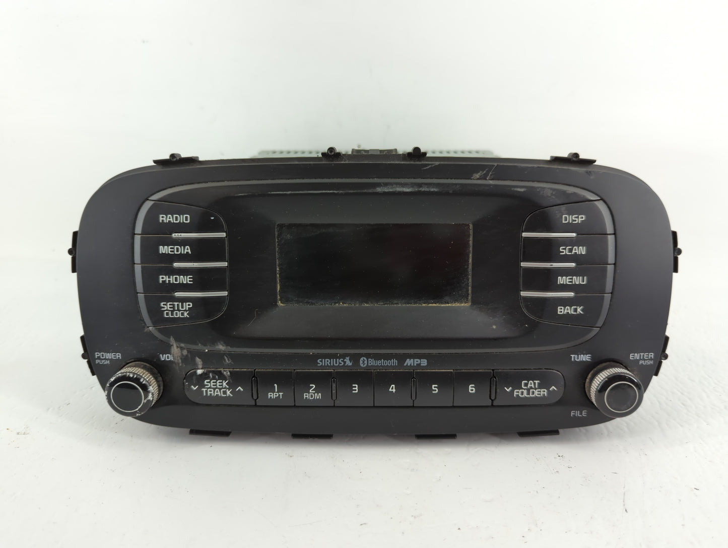 2014-2016 Kia Soul Radio AM FM Cd Player Receiver Replacement P/N:96170-B2090CA Fits Fits 2014 2015 2016 OEM Used Auto Parts