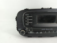 2014-2016 Kia Soul Radio AM FM Cd Player Receiver Replacement P/N:96170-B2090CA Fits Fits 2014 2015 2016 OEM Used Auto Parts
