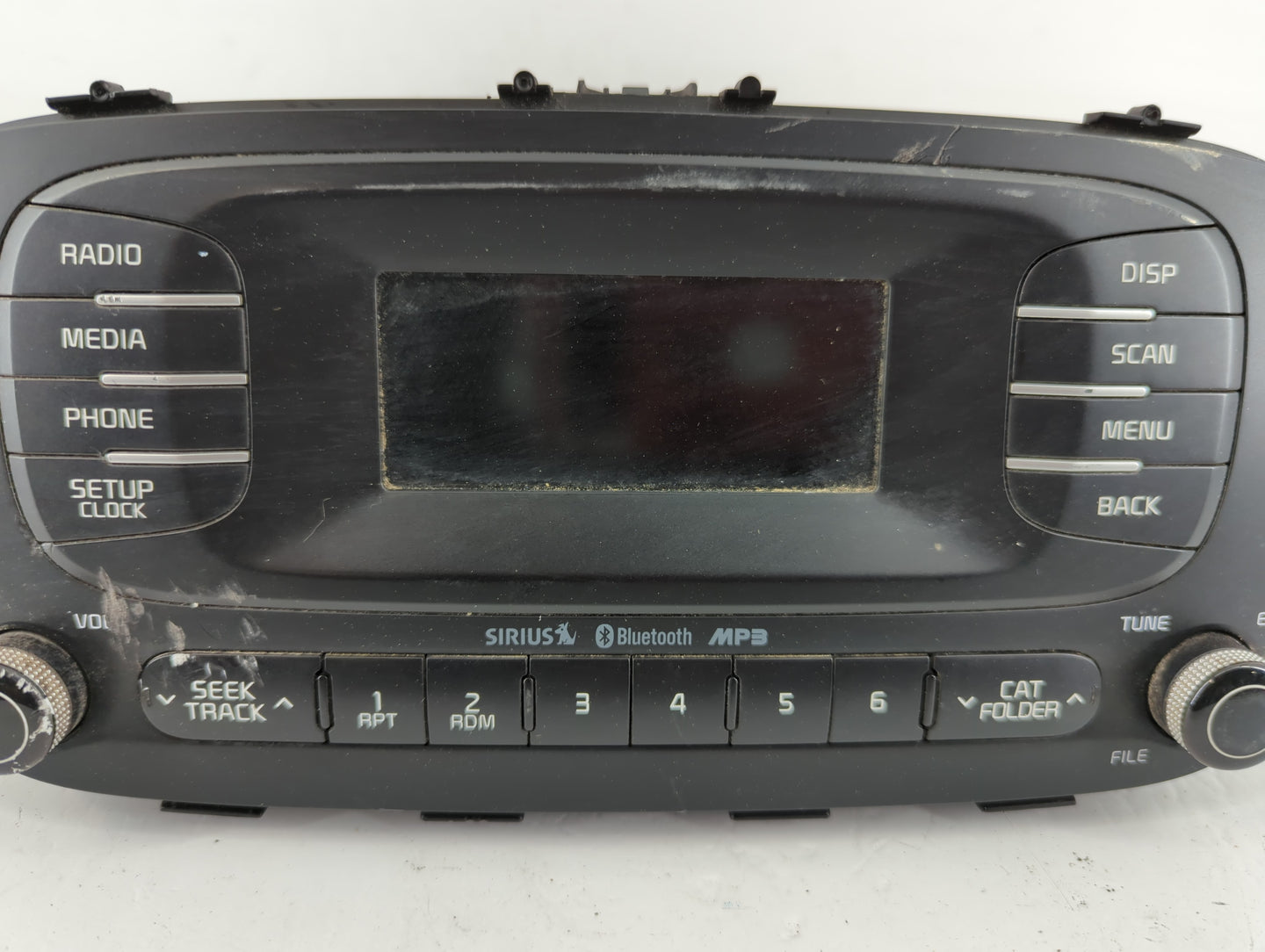2014-2016 Kia Soul Radio AM FM Cd Player Receiver Replacement P/N:96170-B2090CA Fits Fits 2014 2015 2016 OEM Used Auto Parts