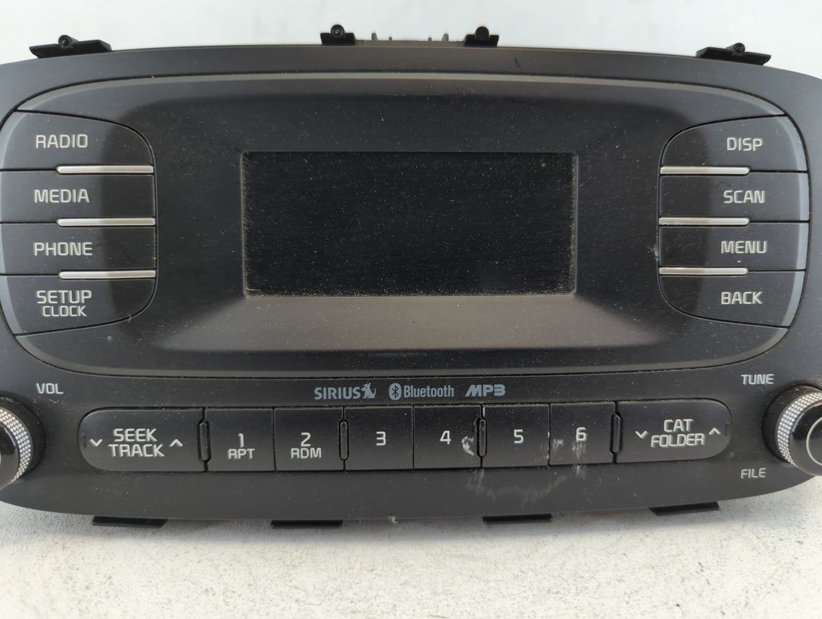 2014-2016 Kia Soul Am Fm Cd Player Radio Receiver 663259 - Oemusedautoparts1.com