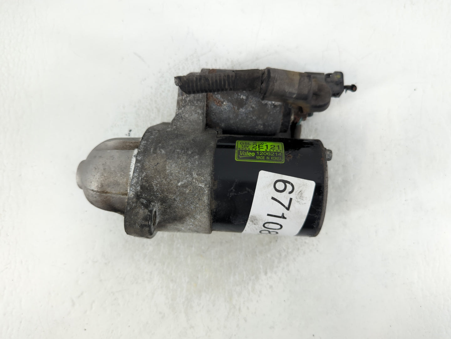 2014-2015 Kia Soul Car Starter Motor Solenoid OEM P/N:1206214 36100-2E121 Fits Fits 2014 2015 2016 OEM Used Auto Parts - Oem