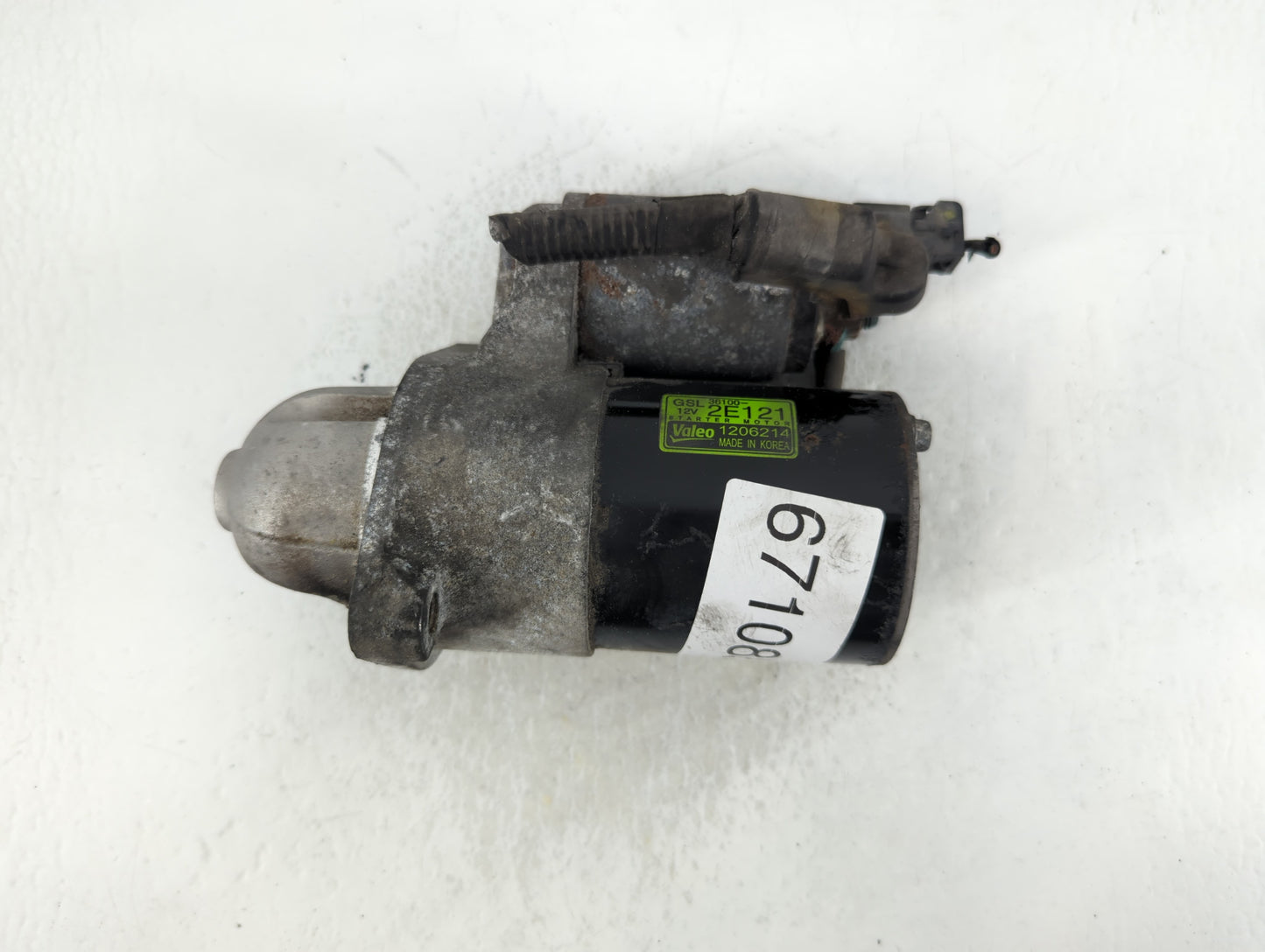 2014-2015 Kia Soul Car Starter Motor Solenoid OEM P/N:1206214 36100-2E121 Fits Fits 2014 2015 2016 OEM Used Auto Parts - Oem
