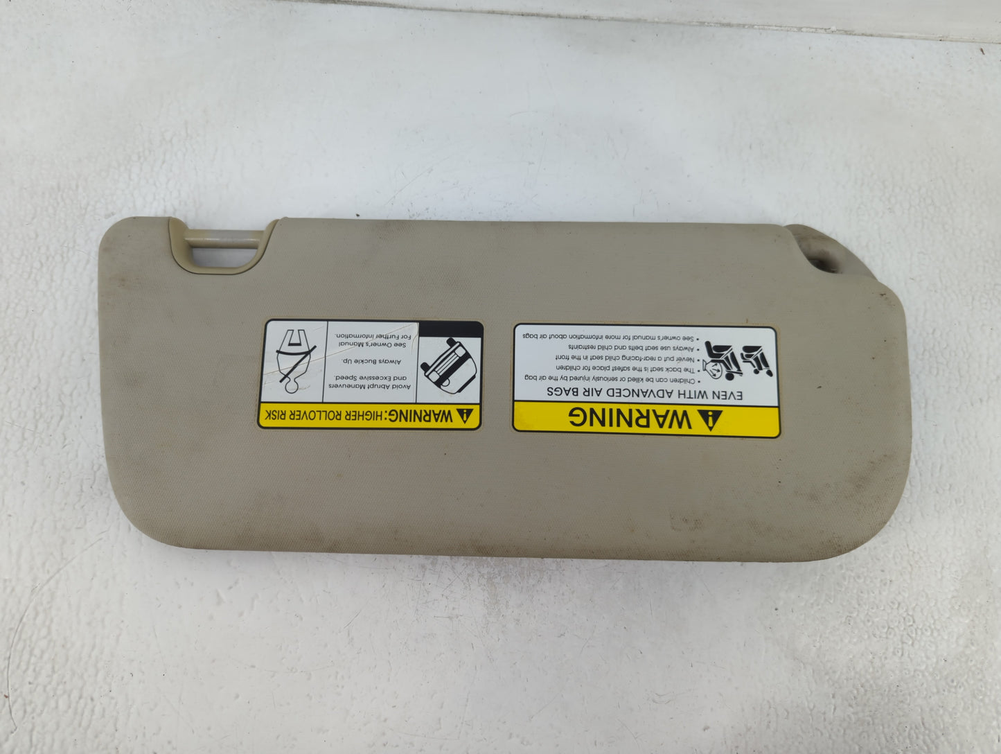 2014-2019 Kia Soul Sun Visor Shade Replacement Driver Left Mirror Fits Fits 2014 2015 2016 2017 2018 2019 OEM Used Auto Part