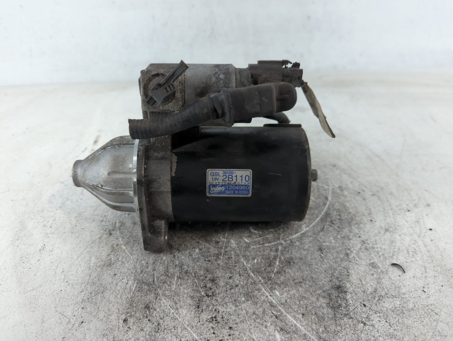 2014-2019 Kia Soul Car Starter Motor Solenoid OEM P/N:1204960 36100-2B110 Fits Fits 2014 2015 2016 2017 2018 2019 OEM Used A