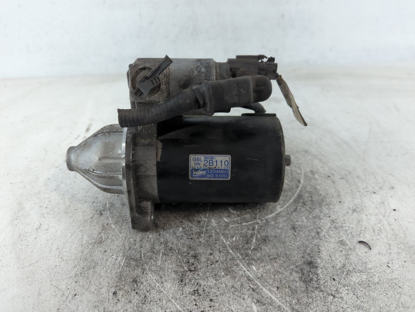 2014-2019 Kia Soul Car Starter Motor Solenoid OEM P/N:1204960 36100-2B110 Fits Fits 2014 2015 2016 2017 2018 2019 OEM Used A