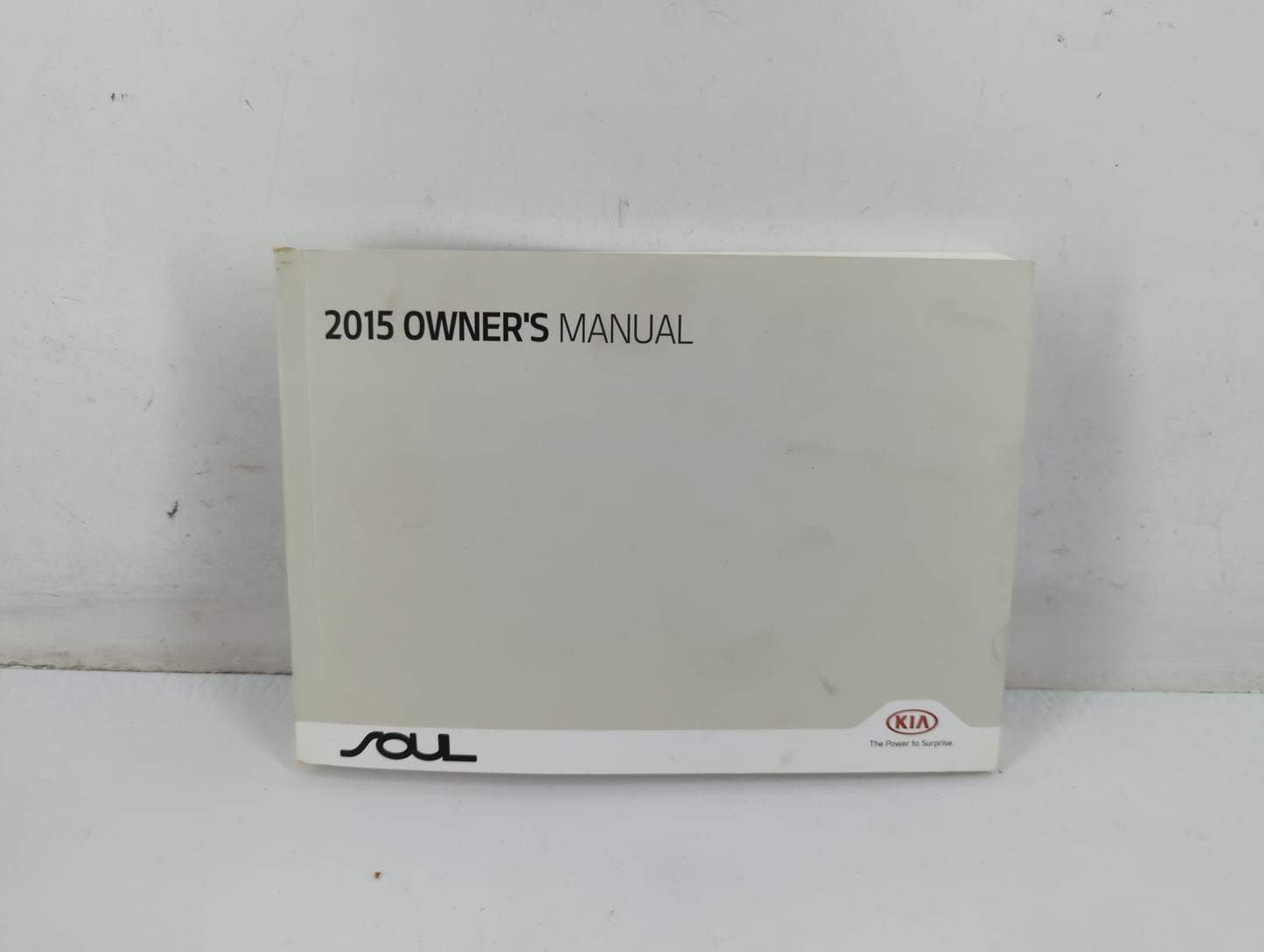 2015 Kia Soul Owners Manual Book Guide P/N:FB20-EU48E OEM Used Auto Parts - Oemusedautoparts1.com