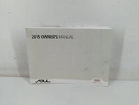 2015 Kia Soul Owners Manual Book Guide P/N:FB2O-EU47D OEM Used Auto Parts - Oemusedautoparts1.com