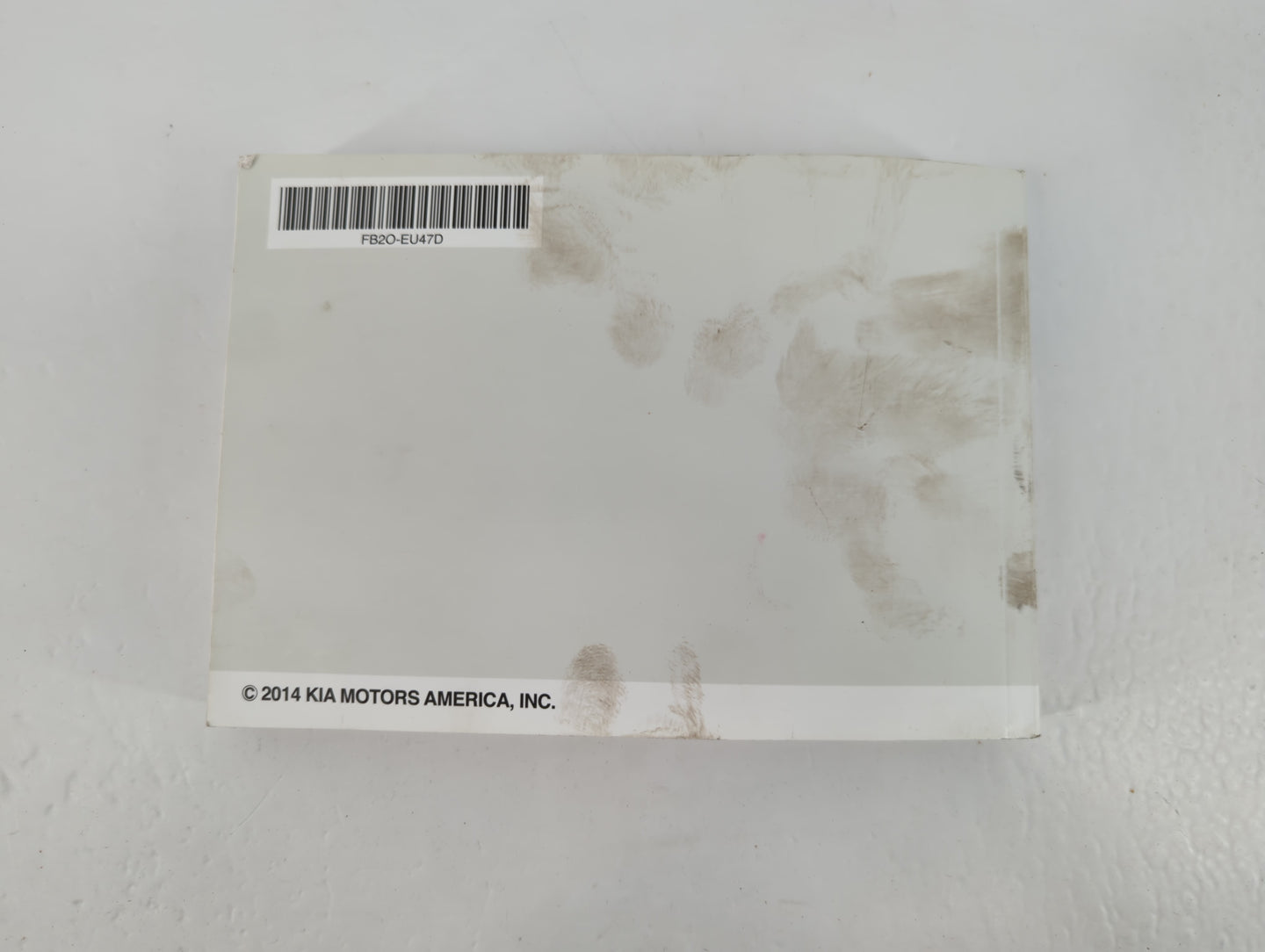 2015 Kia Soul Owners Manual Book Guide P/N:FB2O-EU47D OEM Used Auto Parts - Oemusedautoparts1.com