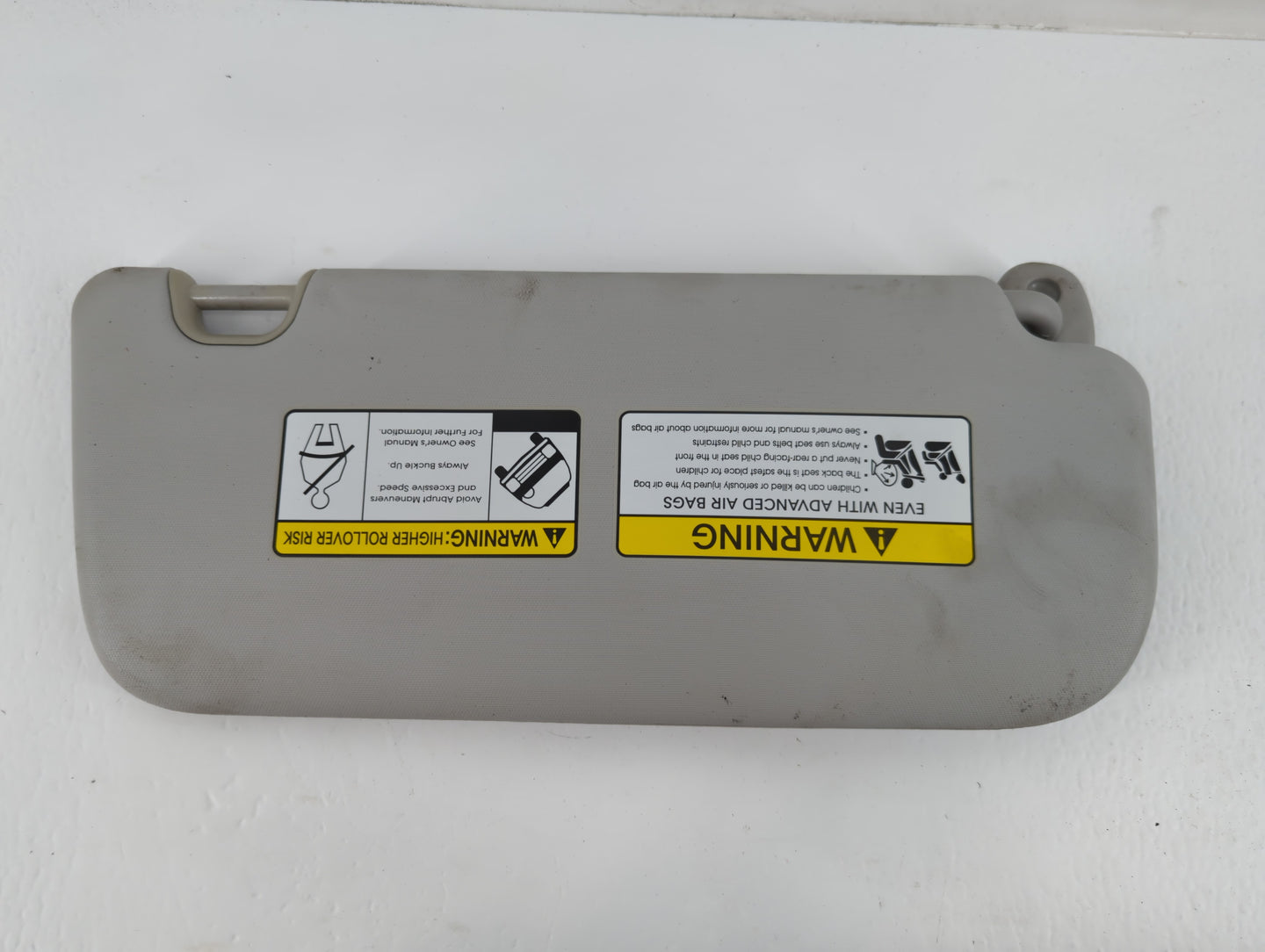 2014-2019 Kia Soul Sun Visor Shade Replacement Passenger Right Mirror Fits Fits 2014 2015 2016 2017 2018 2019 OEM Used Auto 