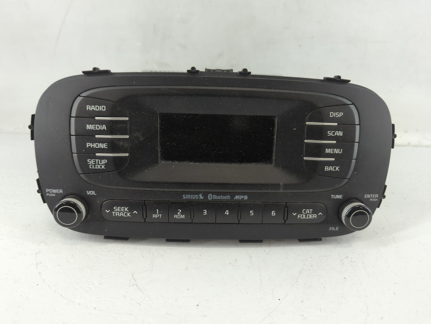 2014-2016 Kia Soul Radio AM FM Cd Player Receiver Replacement P/N:96170-B2090CA Fits Fits 2014 2015 2016 OEM Used Auto Parts