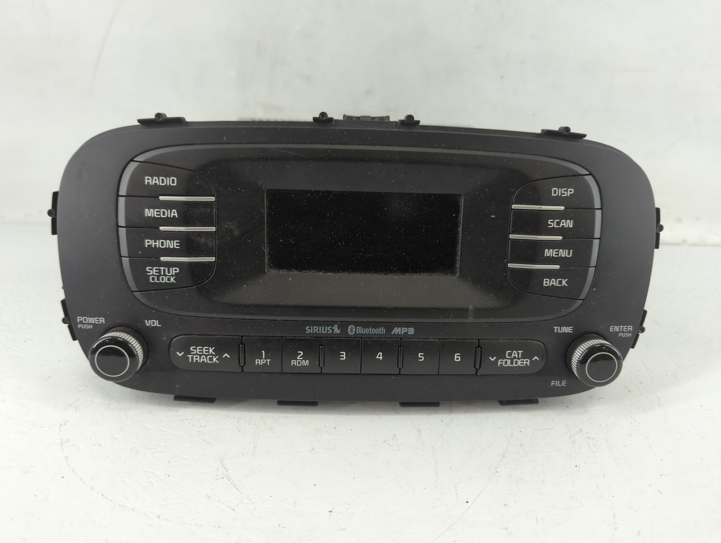 2014-2016 Kia Soul Radio AM FM Cd Player Receiver Replacement P/N:96170-B2090CA Fits Fits 2014 2015 2016 OEM Used Auto Parts