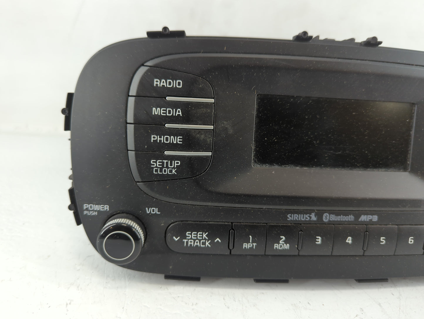 2014-2016 Kia Soul Radio AM FM Cd Player Receiver Replacement P/N:96170-B2090CA Fits Fits 2014 2015 2016 OEM Used Auto Parts