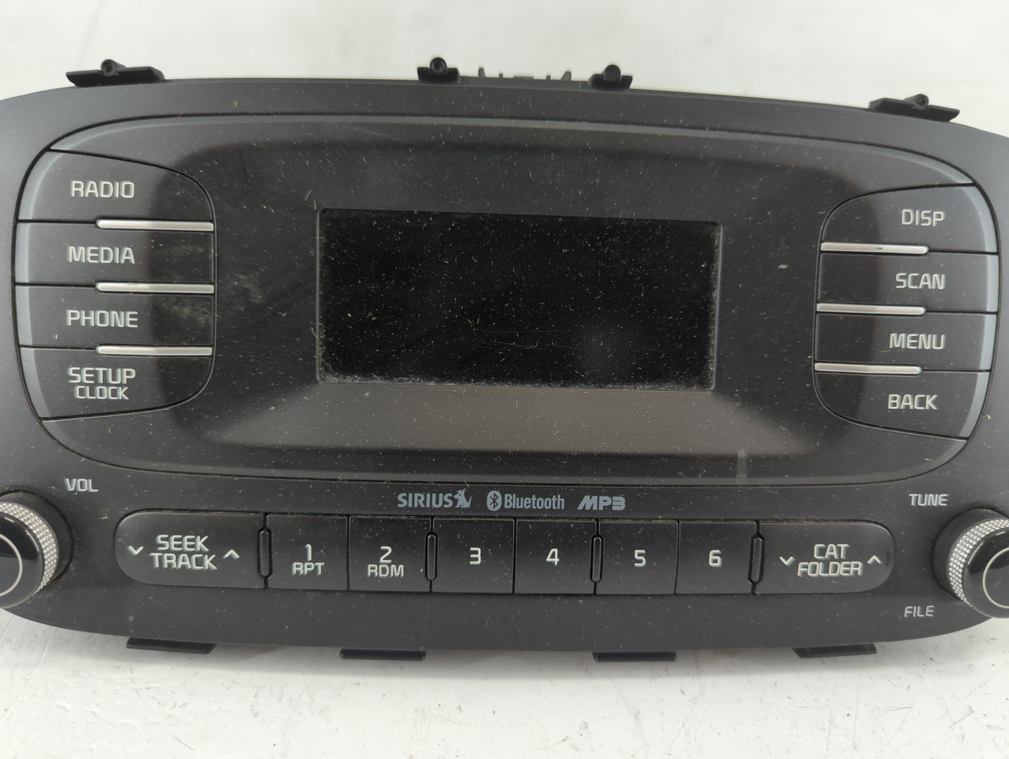 2014-2016 Kia Soul Radio AM FM Cd Player Receiver Replacement P/N:96170-B2090CA Fits Fits 2014 2015 2016 OEM Used Auto Parts
