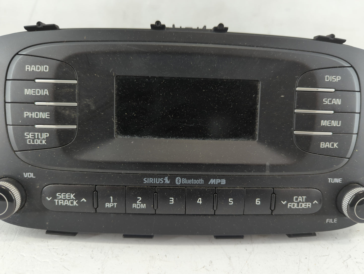 2014-2016 Kia Soul Radio AM FM Cd Player Receiver Replacement P/N:96170-B2090CA Fits Fits 2014 2015 2016 OEM Used Auto Parts