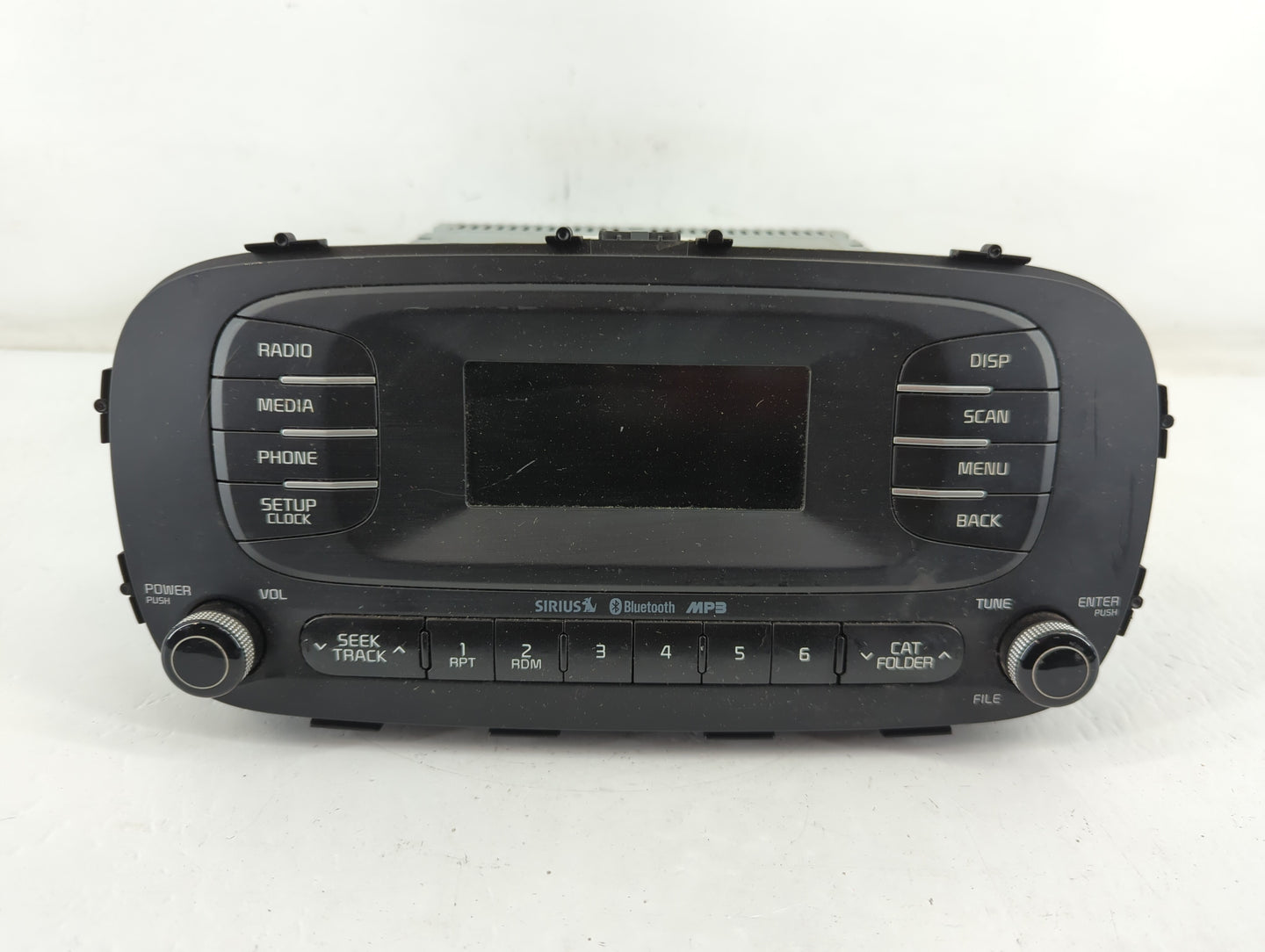 2014-2016 Kia Soul Radio AM FM Cd Player Receiver Replacement P/N:96170-B2090CA Fits Fits 2014 2015 2016 OEM Used Auto Parts