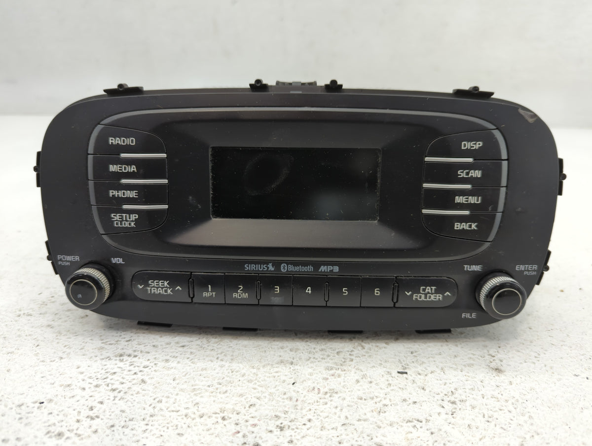 2014-2016 Kia Soul Am Fm Cd Player Radio Receiver 717237 - Oemusedautoparts1.com