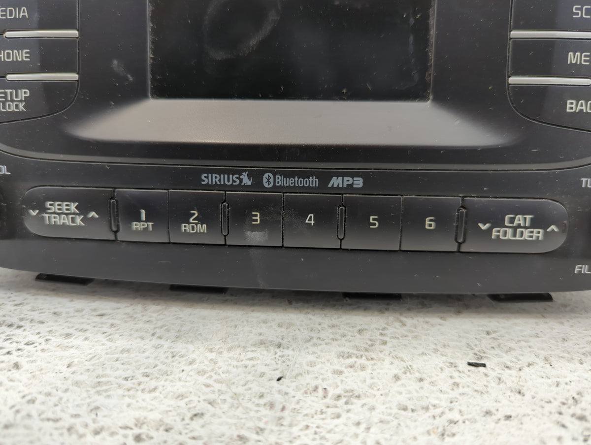 2014-2016 Kia Soul Am Fm Cd Player Radio Receiver 717237 - Oemusedautoparts1.com