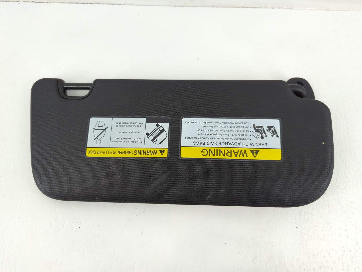2014-2019 Kia Soul Sun Visor Shade Replacement Driver Left Mirror Fits Fits 2014 2015 2016 2017 2018 2019 OEM Used Auto Part